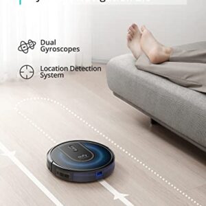 eufy by Anker, RoboVac G30, Robot Vacuum with Dynamic Navigation 2.0, 2000 Pa Strong Suction, Wi-Fi, Compatible with Alexa, Carpets and Hard Floors, Ideal for Pet Owners