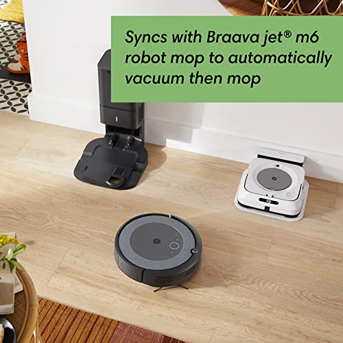 iRobot Roomba i4+ EVO (4552) Robot Vacuum with Automatic Dirt Disposal - Empties Itself for up to 60 Days, Wi-Fi Connected Mapping, Compatible with Alexa, Ideal for Pet Hair, Carpets