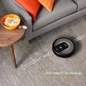 iRobot Roomba 960 Robot Vacuum- Wi-Fi Connected Mapping, Works with Alexa, Ideal for Pet Hair, Carpets, Hard Floors (Renewed)