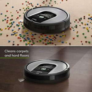 iRobot Roomba 960 Robot Vacuum- Wi-Fi Connected Mapping, Works with Alexa, Ideal for Pet Hair, Carpets, Hard Floors (Renewed)