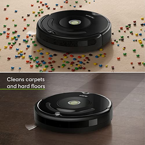 iRobot Roomba 675 Robot Vacuum-Wi-Fi Connectivity, Works with Alexa, Good for Pet Hair, Carpets, Hard Floors, Self-Charging