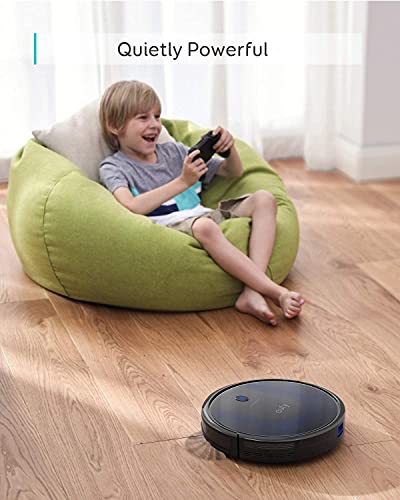 Eufy BoostIQ RoboVac 15C MAX, Wi-Fi Connected, Super-Thin, 2000Pa Suction, Quiet, Self-Charging Robotic Vacuum Cleaner, Cleans Hard Floors to Medium-Pile Carpets, Black (Renewed)