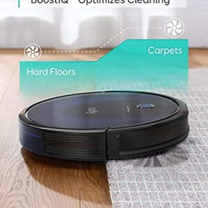 Eufy BoostIQ RoboVac 15C MAX, Wi-Fi Connected, Super-Thin, 2000Pa Suction, Quiet, Self-Charging Robotic Vacuum Cleaner, Cleans Hard Floors to Medium-Pile Carpets, Black (Renewed)