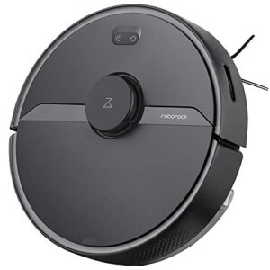 roborock renewed s6 pure robot vacuum and mop, multi-floor mapping, lidar navigation, no-go zones, selective room cleaning, super strong suction, wi-fi connected, alexa voice control (renewed)