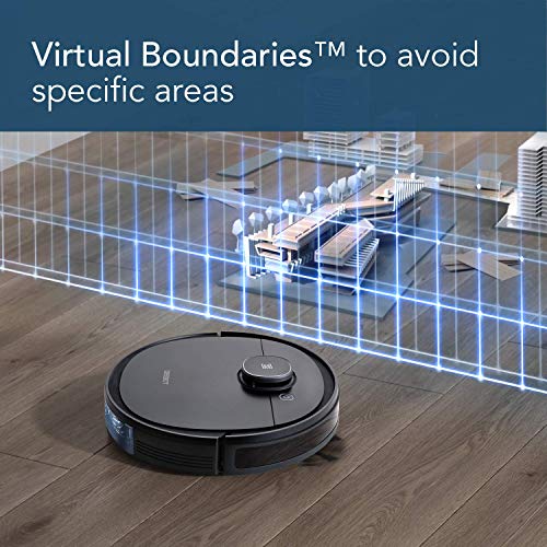 ECOVACS DEEBOT OZMO 950 2-in-1 Robot Vacuum Cleaner & Mop with Smart Navi 3.0 Technology, Up to 3 Hours of Runtime, Multi-Floor Mapping, 3 Levels of Suction Power, and Hard Floors & Carpets (Renewed)