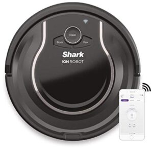 shark robotic vacuum, 0.45 quarts, smoke