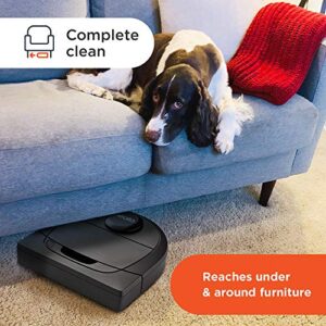 Neato Robotics D6 Connected Laser Guided Robot Vacuum for Pet Hair, Works with Amazon Alexa, Black