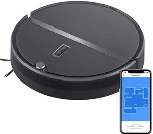 roborock e4 mop robot vacuum with route planning, 2000pa suction,optimized edge cleaning, voice and app control, perfect for pet hair(renewed)