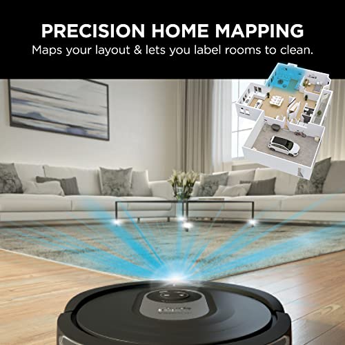 Shark AI Robot Vacuum & Mop, Black/Silver (RV2001WD)