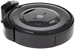 irobot roomba e5 (5150) robot vacuum – wi-fi connected, compatible with alexa, ideal for pet hair, carpets, hard, self-charging robotic vacuum, black (renewed)