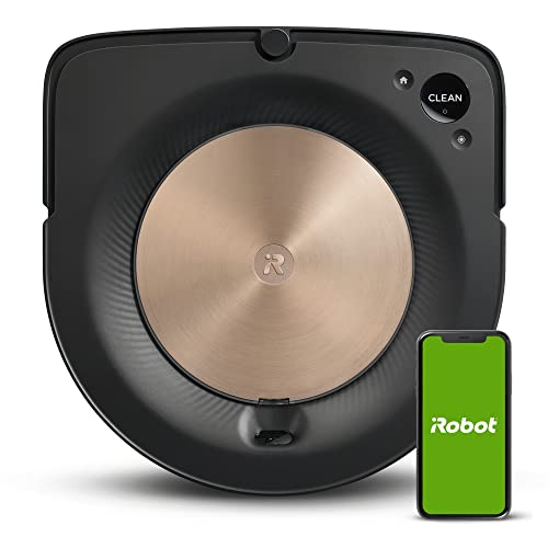 iRobot Roomba S9 (9150) Robot Vacuum- Wi-Fi Connected, Smart Mapping, Powerful Suction, Works with Alexa, Ideal for Pet Hair, Works With Clean Base