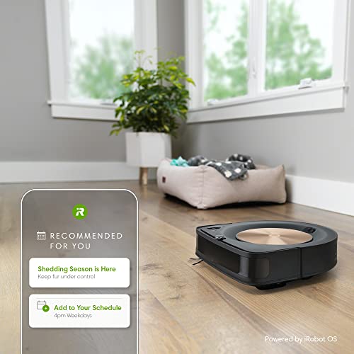 iRobot Roomba S9 (9150) Robot Vacuum- Wi-Fi Connected, Smart Mapping, Powerful Suction, Works with Alexa, Ideal for Pet Hair, Works With Clean Base