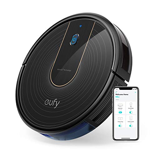 eufy [BoostIQ] RoboVac 15C, Wi-Fi, Upgraded, Super-Thin, 1300Pa Strong Suction Quiet, Self-Charging Robotic Vacuum Cleaner, Cleans Hard Floors to Medium-Pile Carpets (Renewed)