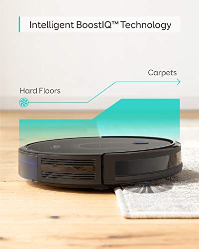 eufy [BoostIQ] RoboVac 15C, Wi-Fi, Upgraded, Super-Thin, 1300Pa Strong Suction Quiet, Self-Charging Robotic Vacuum Cleaner, Cleans Hard Floors to Medium-Pile Carpets (Renewed)