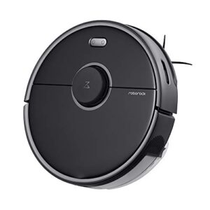 roborock s5 max robot vacuum and mop cleaner, self-charging robotic vacuum, lidar navigation, selective room cleaning, no-mop zones, 2000pa powerful suction, 180mins runtime, works with alexa