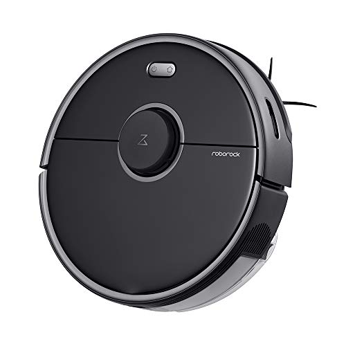 roborock S5 MAX Robot Vacuum and Mop Cleaner, Self-Charging Robotic Vacuum, Lidar Navigation, Selective Room Cleaning, No-mop Zones, 2000Pa Powerful Suction, 180mins Runtime, Works with Alexa