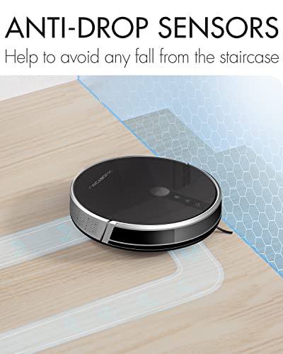 Liectroux C30B Robot Vacuum Cleaner, Smart Dynamic Navigation, Super Smart Partition, with Memory, WiFi App Control, 5000Pa Strong Suction, Smart Wet Mopping, Works with Alexa and Google Assistant