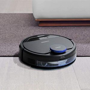 Ecovacs Deebot OZMO 930, Smart Robotic Vacuum, for Carpet, Bare Floors, Pet Hair, with Intelligent Mapping, Ozmo Mopping Technology, Adaptive Floor Sensing Technology, and Compatible with Alexa