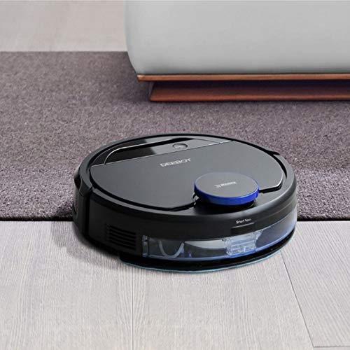 Ecovacs Deebot OZMO 930, Smart Robotic Vacuum, for Carpet, Bare Floors, Pet Hair, with Intelligent Mapping, Ozmo Mopping Technology, Adaptive Floor Sensing Technology, and Compatible with Alexa