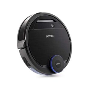 Ecovacs Deebot OZMO 930, Smart Robotic Vacuum, for Carpet, Bare Floors, Pet Hair, with Intelligent Mapping, Ozmo Mopping Technology, Adaptive Floor Sensing Technology, and Compatible with Alexa