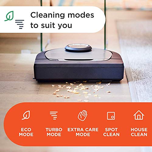 Neato Robotics Botvac D7 Connected Robot Vacuum - Laser Navigation, Wi-Fi Connectivity, Ideal for Corners, Pet Hair, Carpets & Hard Floors