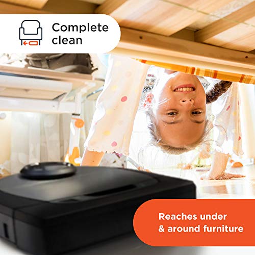 Neato Robotics Botvac D7 Connected Robot Vacuum - Laser Navigation, Wi-Fi Connectivity, Ideal for Corners, Pet Hair, Carpets & Hard Floors