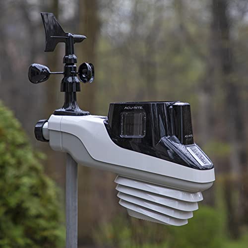 AcuRite Atlas Professional Weather Station with Direct-to-Wi-Fi HD Display, Lightning Detection, Built-In Barometer, and Temperature, Humidity, Wind Speed/Direction and Rainfall Measurements (01001M)