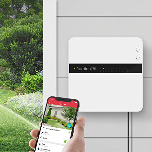 Aeon Matrix Yardian Pro Smart Sprinkler Controller with Instant Button Control, 8 Zone, Compatible with Amazon Alexa, Apple HomeKit, Google Home, Google Assistant, IFTTT