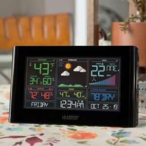 La Crosse Technology S82950-INT WiFi Professional Weather Station, Black