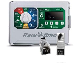 rain-bird controller indoor outdoor lawn irrigation sprinkler timer espme3 (+ wifi + 1 module)