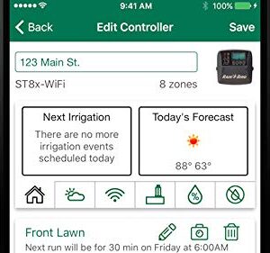 Rain Bird ST8O-2.0 Smart Indoor/Outdoor WiFi Irrigation Timer, 8-Station, Compatible with Alexa (Discontinued by Manufacturer)