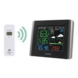 La Crosse Technology V10-TH-INT V10-TH Wireless WiFi Weather Station , Black