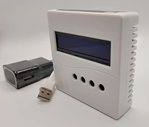 pp-Code WiFi Temperature, Humidity and Pressure Sensor, Monitor from Anywhere with Email & Text Alerts (with Pressure Sensor)