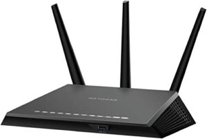 netgear nighthawk smart wi-fi router (r7000) – ac1900 wireless speed (up to 1900 mbps) | up to 1800 sq ft coverage & 30 devices | 4 x 1g ethernet and 2 usb ports | armor security