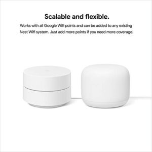 Google Wifi - AC1200 - Mesh WiFi System - Wifi Router - 4500 Sq Ft Coverage - 3 pack