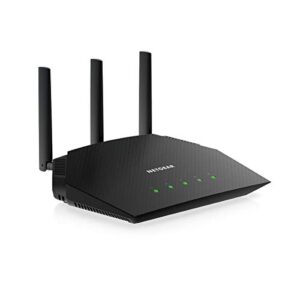 netgear 4-stream wifi 6 router (r6700axs) – with 1-year armor cybersecurity subscription – ax1800 wireless speed (up to 1.8 gbps) | coverage up to 1,500 sq. ft., 20+ devices, ax wifi 6 w/ 1yr security