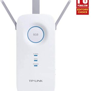 TP-Link AC1750 WiFi Extender (RE450), PCMag Editor's Choice, Up to 1750Mbps, Dual Band WiFi Repeater, Internet Booster, Extend WiFi Range further