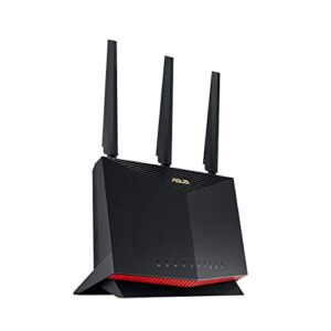asus ax5700 wifi 6 gaming router (rt-ax86u) – dual band gigabit wireless internet router, nvidia geforce now, 2.5g port, gaming & streaming, aimesh compatible, included lifetime internet security