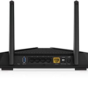 Netgear Nighthawk AX6 6-Stream AX4300 WiFi 6 Router (RAX45-100NAS)