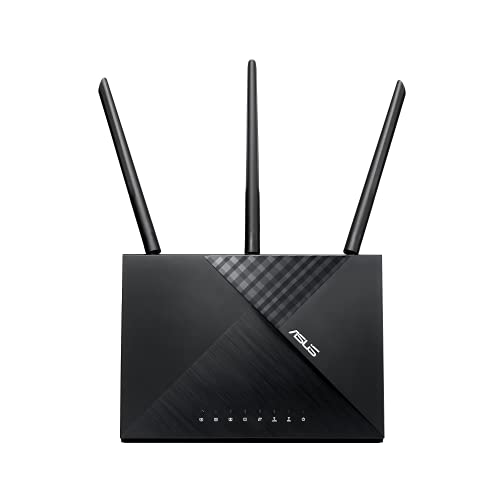 ASUS AC1750 WiFi Router (RT-AC65) - Dual Band Wireless Internet Router, Easy Setup, Parental Control, USB 3.0, AiRadar Beamforming Technology extends Speed, Stability & Coverage, MU-MIMO