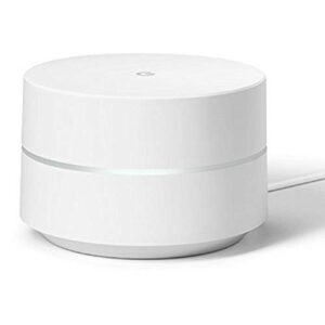 google wifi system, 1-pack – router replacement for whole home coverage – nls-1304-25,white