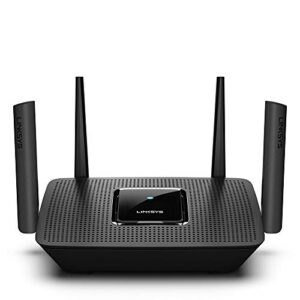 linksys mesh wifi 5 router, tri-band, 2,000 sq. ft coverage, supports guest wifi, parent control, 20+ devices, speeds up to (ac2200) 2.2gbps – mr8300