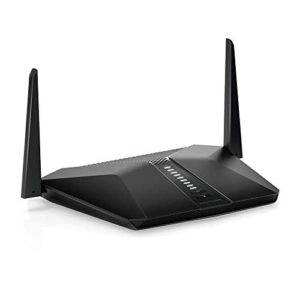 netgear nighthawk ax4 4-stream wifi 6 router (rax40) – ax3000 wireless speed (up to 3gbps) | 1,500 sq ft coverage | coverage for small-to-medium homes | 4 x 1g ethernet and 1 x 3.0 usb ports (renewed)