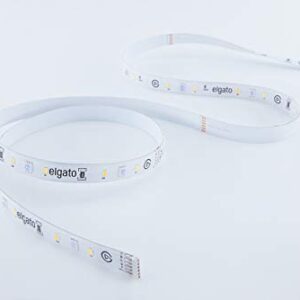 Elgato Light Strip - Smart Light with 16 million colors through RGBWW LEDs including Warm/Cold White, App-Control via iOS/Android, PC/Mac, Stream Deck, perfect for Gaming, Streaming and Home Setups