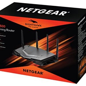 NETGEAR Nighthawk Pro Gaming XR500 Wi-Fi Router with 4 Ethernet Ports and Wireless Speeds Up to 2.6 Gbps, AC2600, Optimized for Low Ping