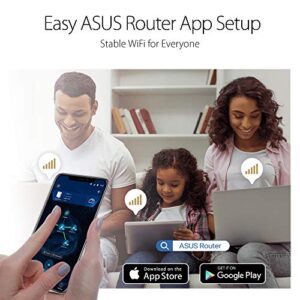 ASUS WiFi Router (RT-AC1200_V2) - Dual Band Wireless Internet Router, Gaming & Streaming, Easy Setup, Parental Control