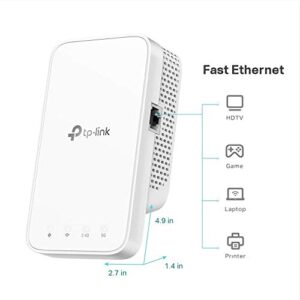 TP-Link AC750 WiFi Extender (RE230), Covers Up to 1200 Sq.ft and 20 Devices, Dual Band WiFi Range Extender, WiFi Booster to Extend Range of WiFi Internet Connection, OneMesh Compatible