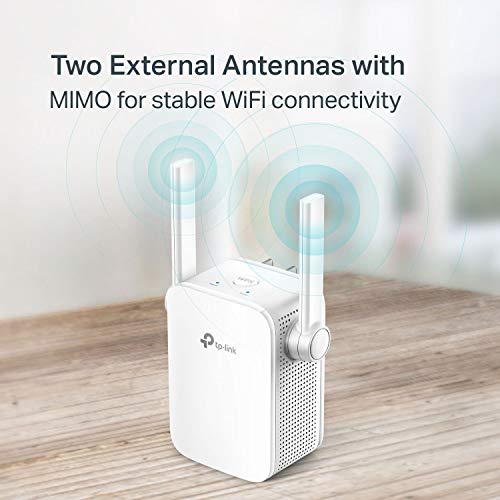 TP-Link N300 WiFi Extender(TL-WA855RE)-WiFi Range Extender, up to 300Mbps speed, Wireless Signal Booster and Access Point, Single Band 2.4Ghz Only