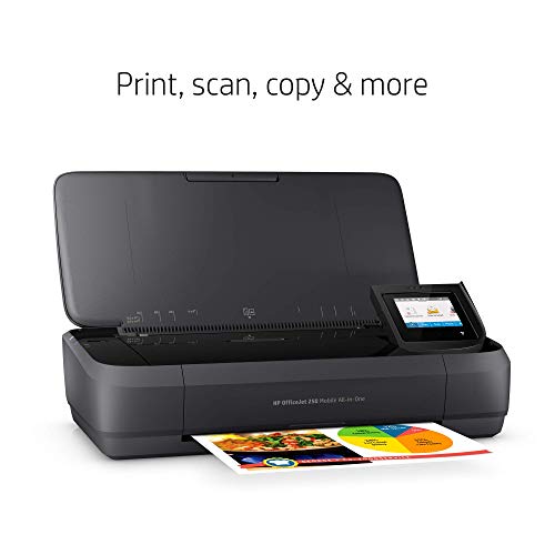 HP OfficeJet 250 Portable Printer with Wireless and Mobile Printing (CZ992A) (Renewed)