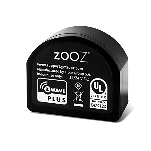 Zooz Z-Wave Plus S2 12/24 V DC RGBW Dimmer ZEN31 for LED Strips and DC Lighting, Work as a Network Repeater (Z-Wave Hub Required)